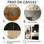 «Black Mid Century Fusion II - Abstract Midcentury», art mural noir-1719297877-1719297885-1719297883