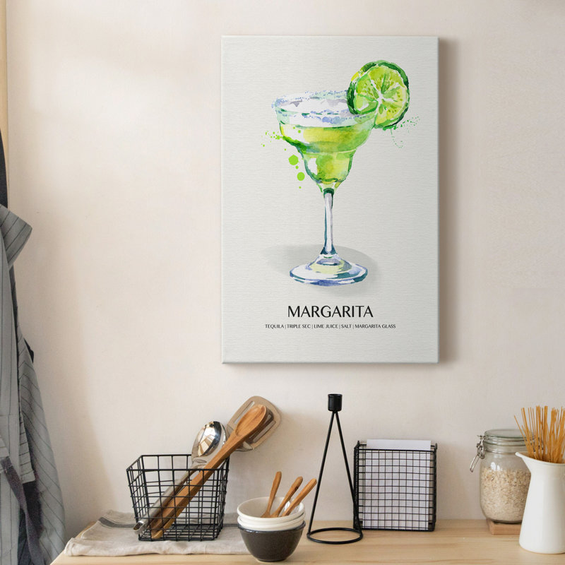 Margarita - reproduction d'art sur toile tendue, H 12 po x l 8 po x P 1 po