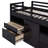 Ilsefriede Kids Twin Loft Bed with Drawers-2031581215