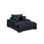 Chaise longue avec porte-gobelet ports USB-713337620