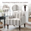 Arian 73 Cm Wide Cotton Armchair-2063493860