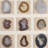 Handmade Abstract Wall Decor on Stone