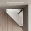Lavabo de coin pour salle de bain triangulaire Monblari-126756298