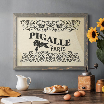 " Antique French Label III "