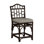 Chippendale Upholstered Counter Stool