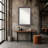 Ellie Beveled Framed Wall Mirror-120328308-120328306