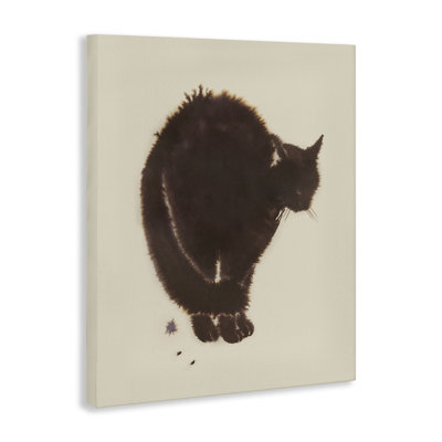  «Minimal Cat on Beige» par Grace Popp