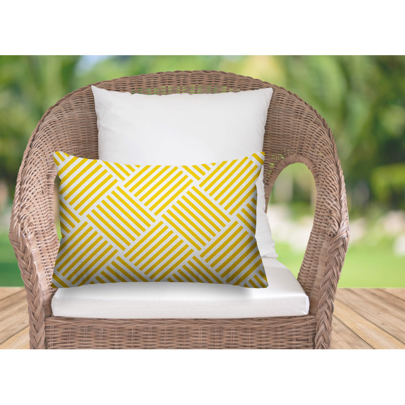 Housse et insert de coussin d'extérieur Langley, Pissenlit