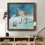 Delray Sandpiper I - Cadre photo, reproduction d'art sur toile-581354679-581246656