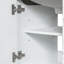 Meuble-lavabo moderne avec lavabo, armoire en bois et trois tiroirs-670112577