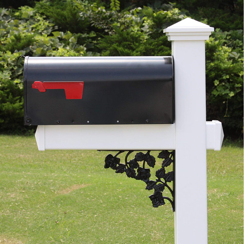 Davidson Post Mounted Mailbox