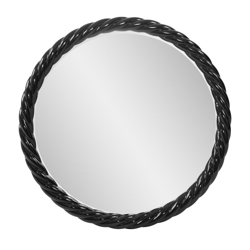 Miroir rond Mara The Gita, Noir