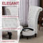 Velvet Side High-backed Chair-2115998551