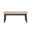 Ensemble de table rectangulaire Mid-Century 6 pièces