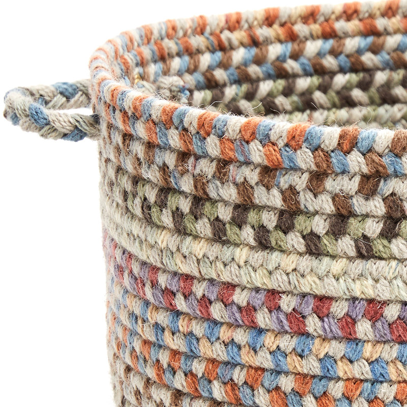 Panier en tissu Bar Harbor, H 8 po x l 10 po x P 10 po, 23 pintes, Beige