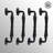 Wrought Iron Spindle Door Pull