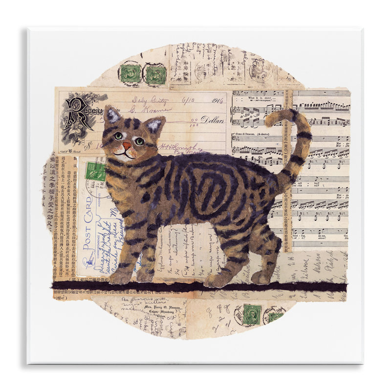 «Tabby Cat Collage» par Nancy Overton