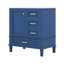 Armoire de salle de bain moderne avec 3 tiroirs-116306225
