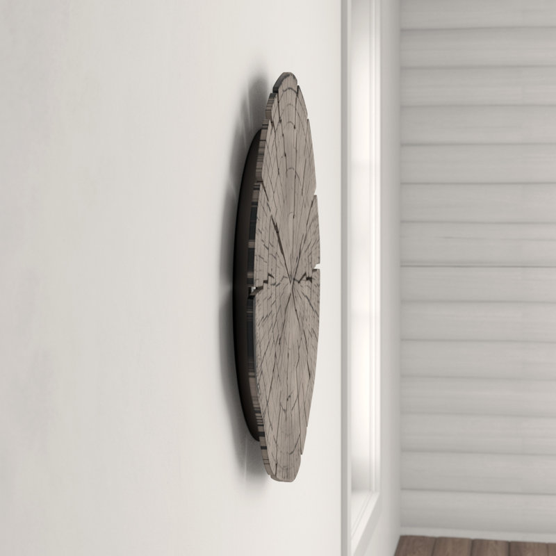 Aaella Rustic Abstract Wall Decor on Metal