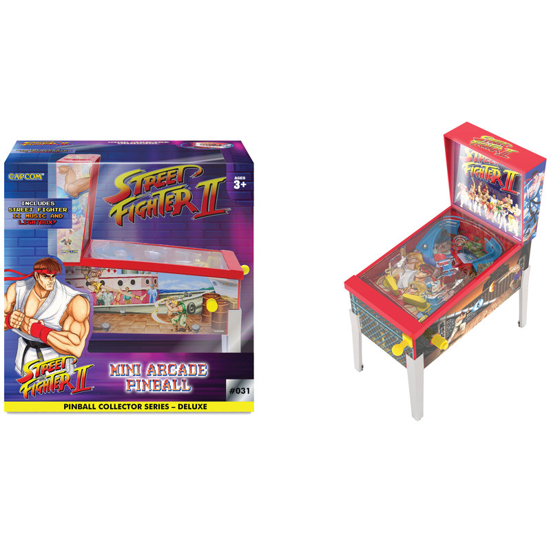 Street Fighter II: mini-jeu d'arcade de flipper