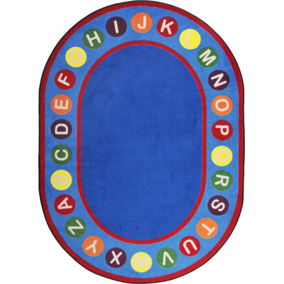 Kid Essentials Alphabet Spots Area Rug