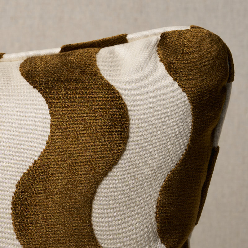 Coussin Schumacher x Miles Redd The Wave, Chocolat