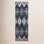 Doretta Blue Hand-Tufted Geometric Wool Rug