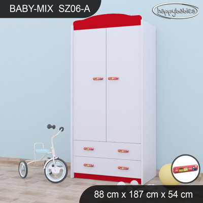 Baby 2 Door Wardrobe