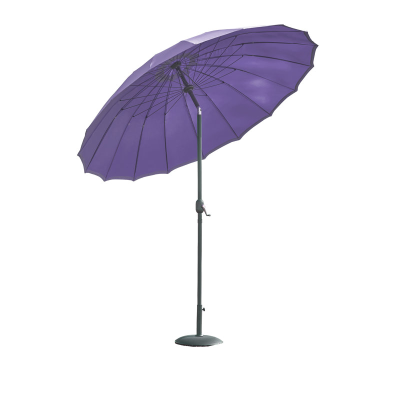 Nyle 270cm Market Parasol, Purple