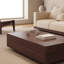 Table basse simple en bois massif-104090479