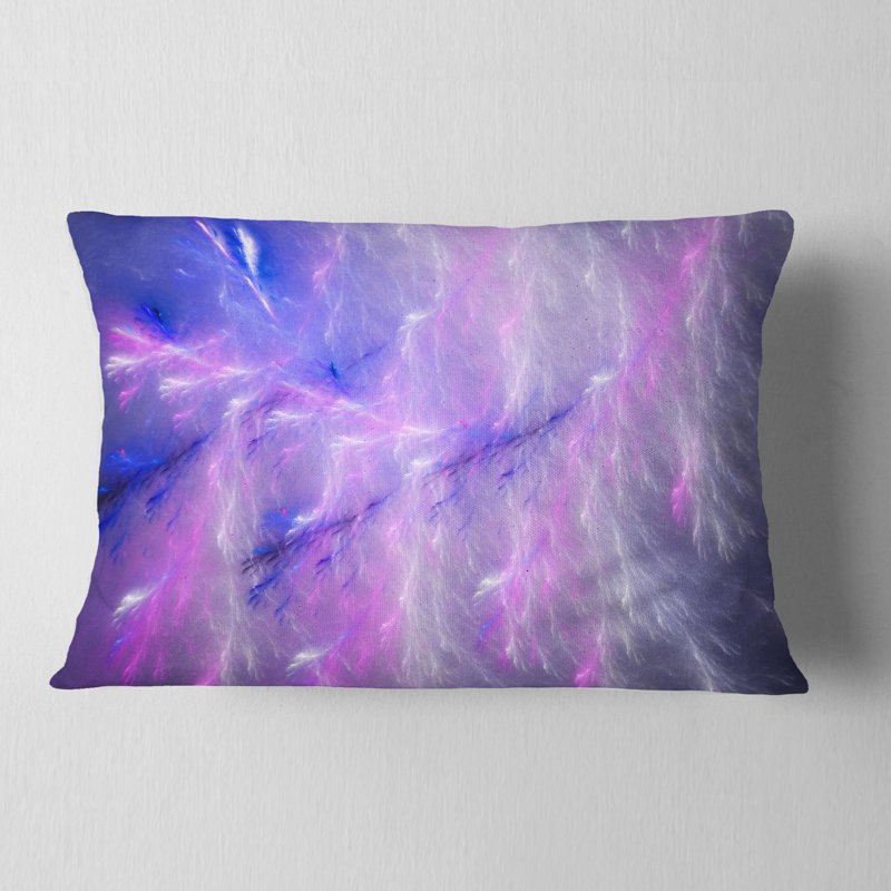 Coussin lombaire en ciel mystic abstract, Bleu