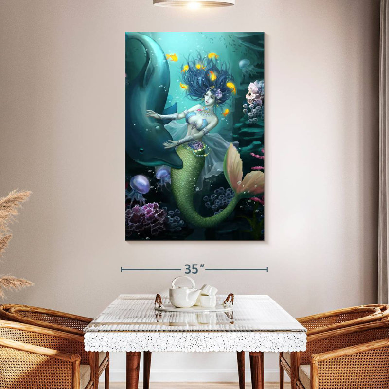 Kelan Mermaid Classic, 51" H x 34" W