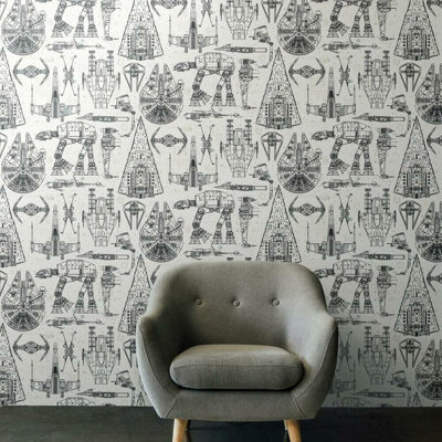 Hessler Peel & Stick Geometric Roll