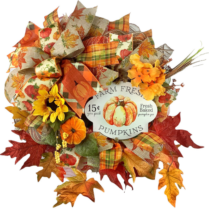 Handcrafted Faux 20'' Wreath