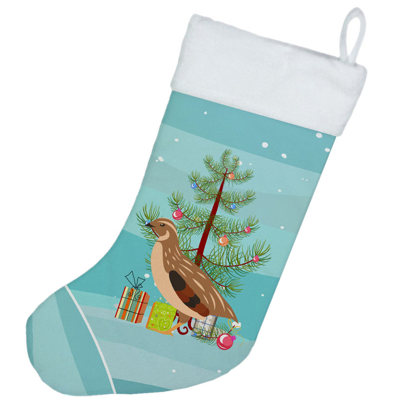 Chaussette de noël phoenix quail