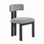 Ensemble de salle à manger 3 pièces, chaises rembourrées avec pieds en métal (ensemble de 2) + table de salle à manger ronde