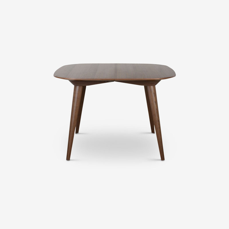 Bridge Dining Table, Walnut, Brown