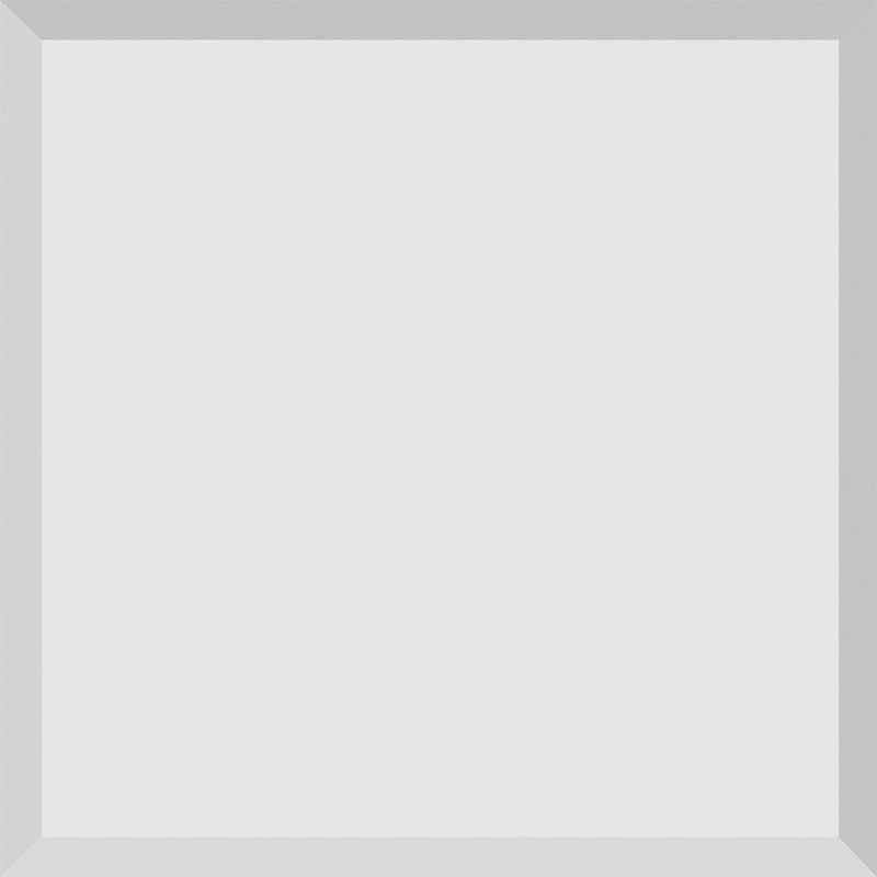 Standard Sedgwick Rosette with Beveled Edge, 5" H x 5" W x 0.75" D