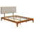 Platform Bed Featuring Headboard