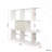 Large Wall Mounted 3 Tier Rustic Bottle Wine Rack-2008541905