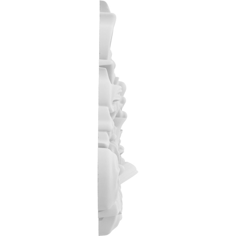 Rosette Delphos, H 1,5 po x l 2 po x P 0,25 po