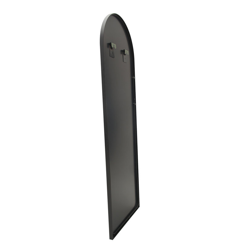 Metal Curved Mirror, Black
