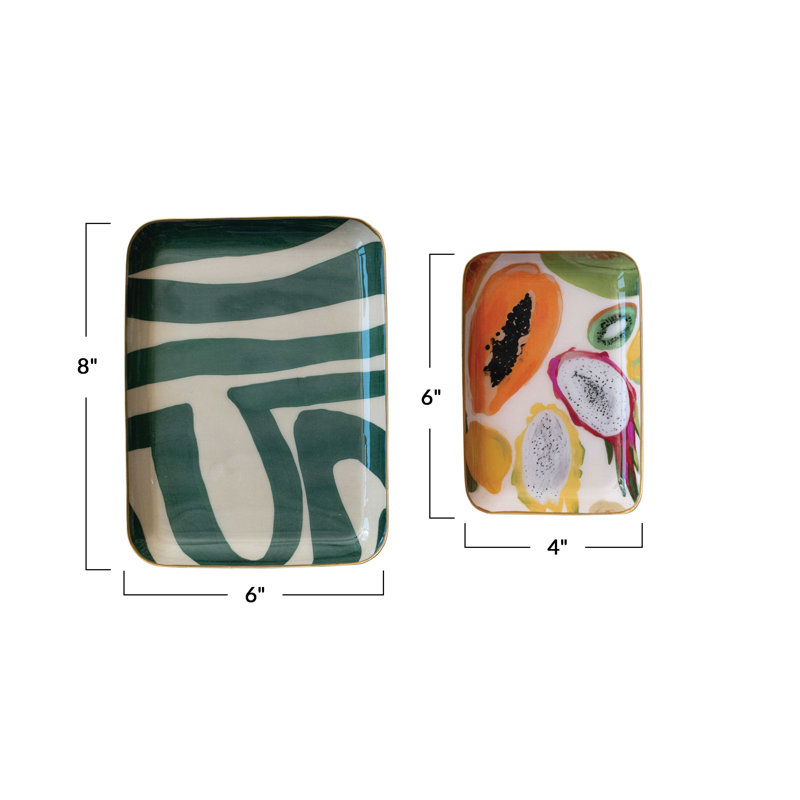 August Grove Basia Metal Tray