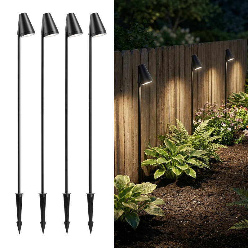 Matte Black Aluminium Pathway Light