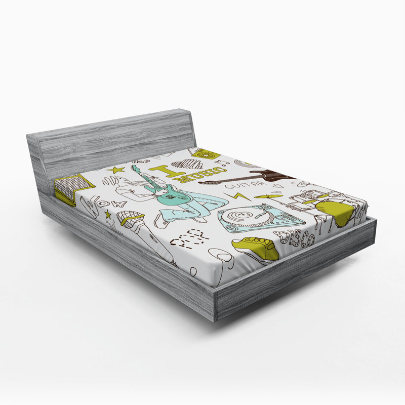 Microfiber Fitted Sheet, Full Fitted Sheet