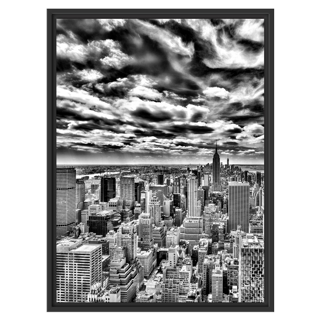 Gerahmtes Wandbild New York Skyline