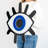 Lashed Evil Eye Modern Wall Hanging-1795676928