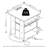 Maximina End Table with Storage and Built-In Outlets, USB & Type C Ports-91964744-91964743