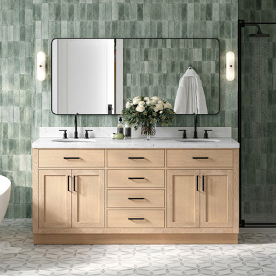 Base de meuble-lavabo double 72 po Osoria