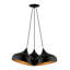 Luminaire suspendu grappe blanc brillant 3 lumières-2035413533